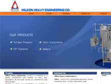 Tablet Screenshot of milkondairyequipment.com